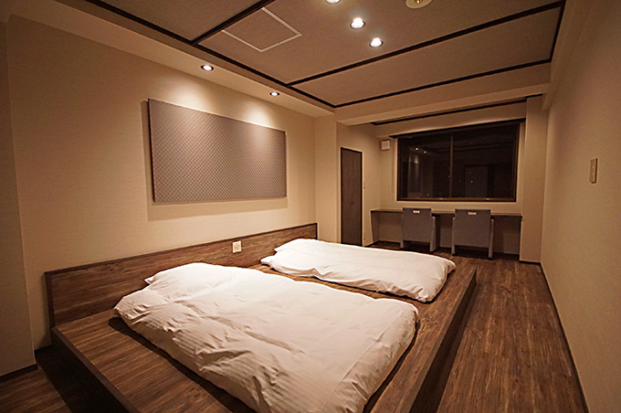 眺望2名専用室（4室）の拡大表示です。